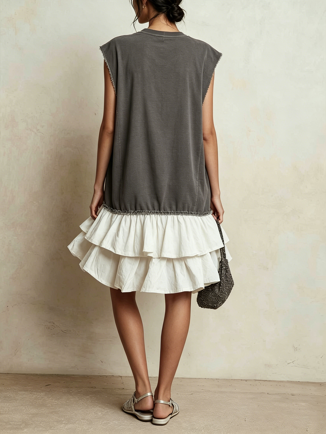 Mila | Oversized Layered Maxi Dress