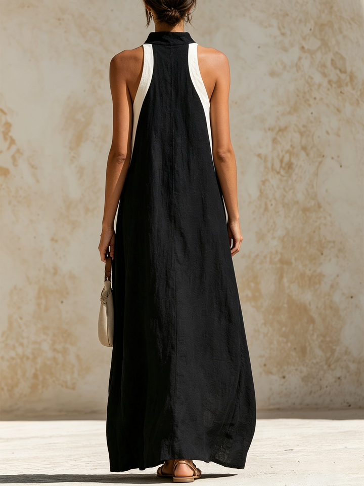 Serena | Halterneck Maxi Dress