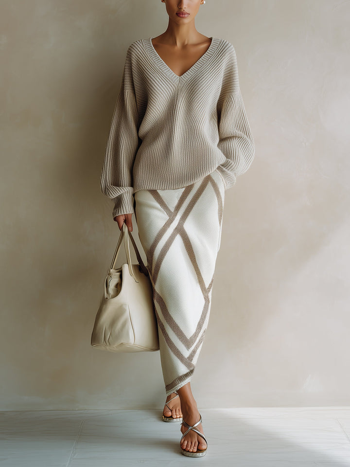 Chloe | Knitted Two-Piece Set