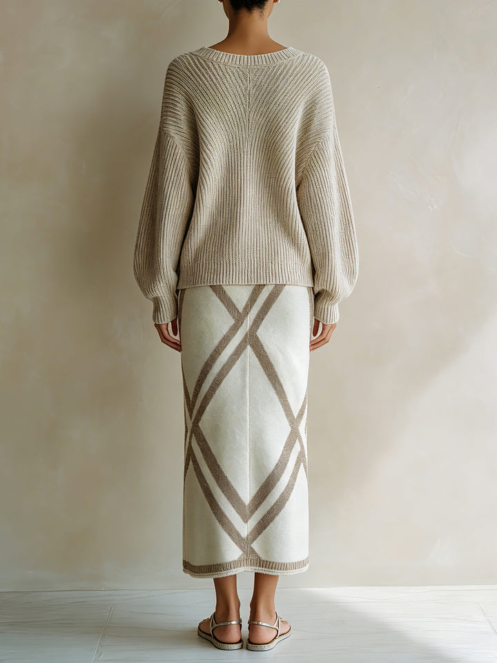 Chloe | Knitted Two-Piece Set