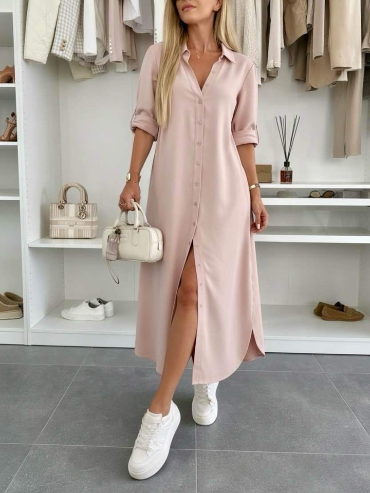 Oversized Shirt Dress