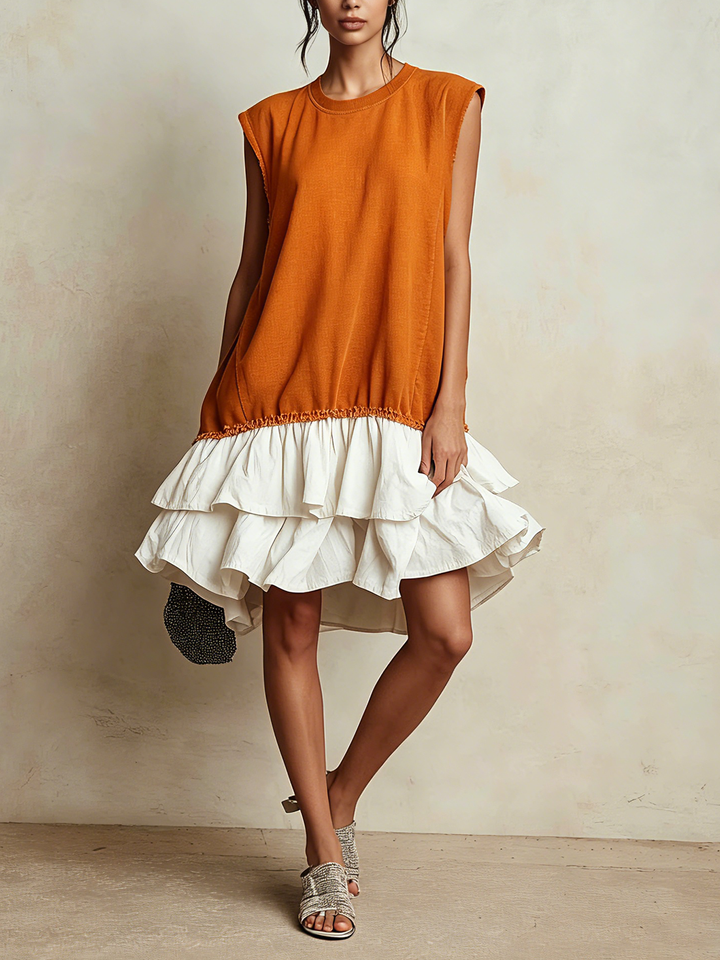 Mila | Oversized Layered Maxi Dress