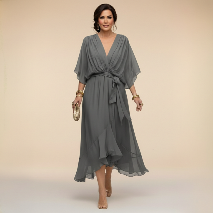 Clara | Graceful Midi Dress 💚