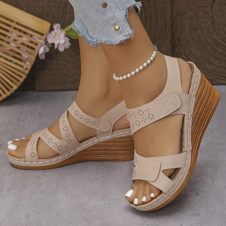 Lydia | Comfort Wedge Sandals