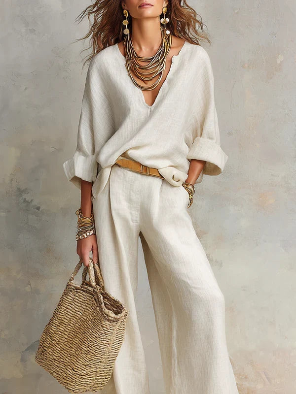 Tara | Pure Cotton Two-Piece Set