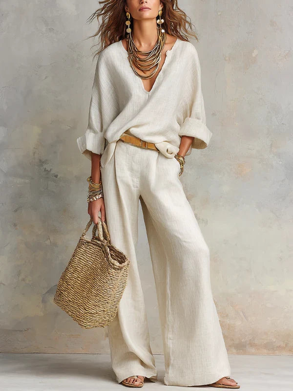 Tara | Pure Cotton Two-Piece Set
