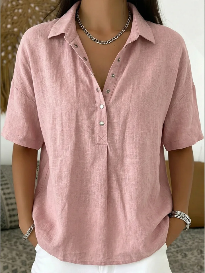 Harriet Cotton Blend Blouse | Buy 1, Get 1 FREE