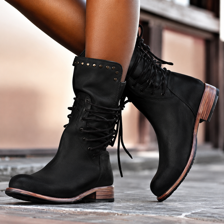 Nora | Fleece-Lined Mid-Calf Boots