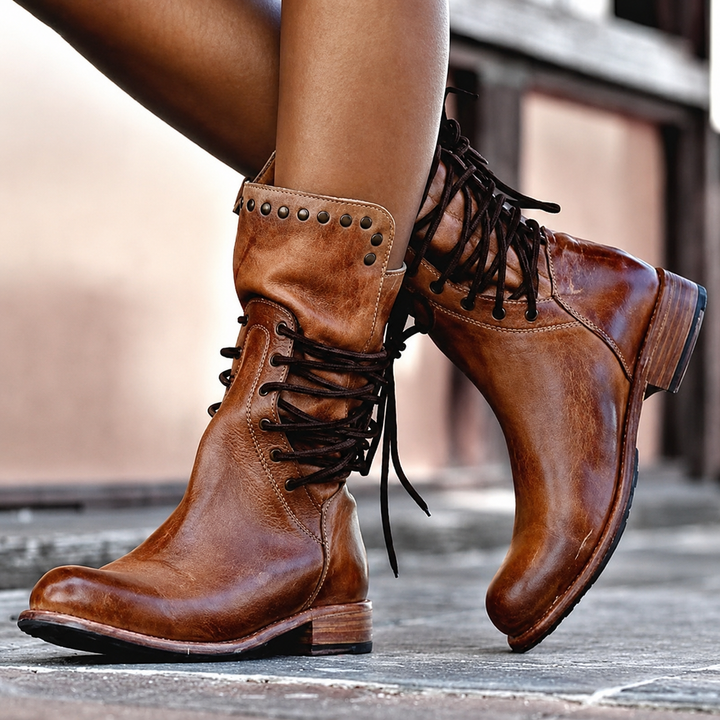 Nora | Fleece-Lined Mid-Calf Boots
