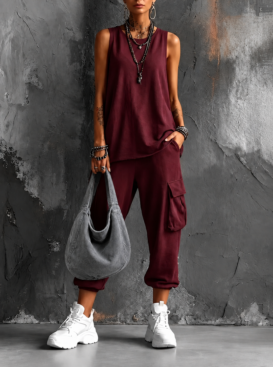 Noelia | Conjunto casual de confort urbano