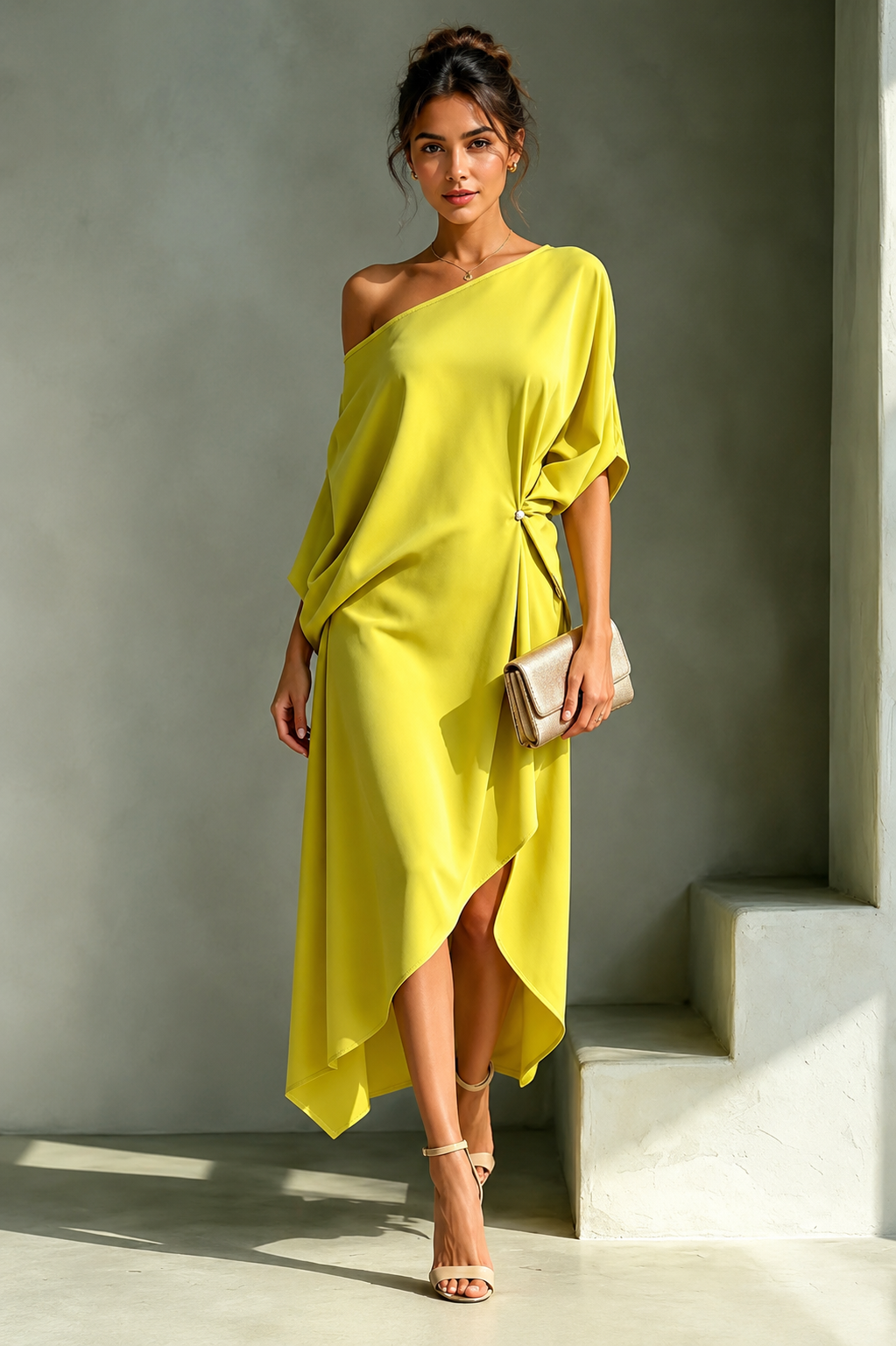 Celeste | Graceful Asymmetric Dress