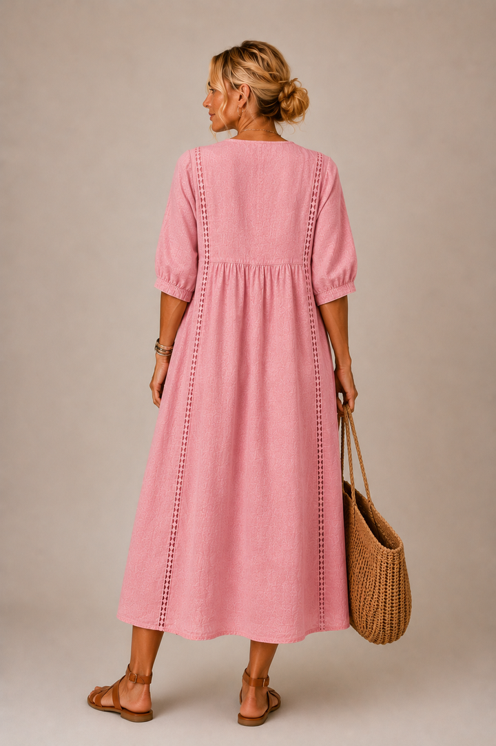 Daisy | Linen Blend Maxi Dress