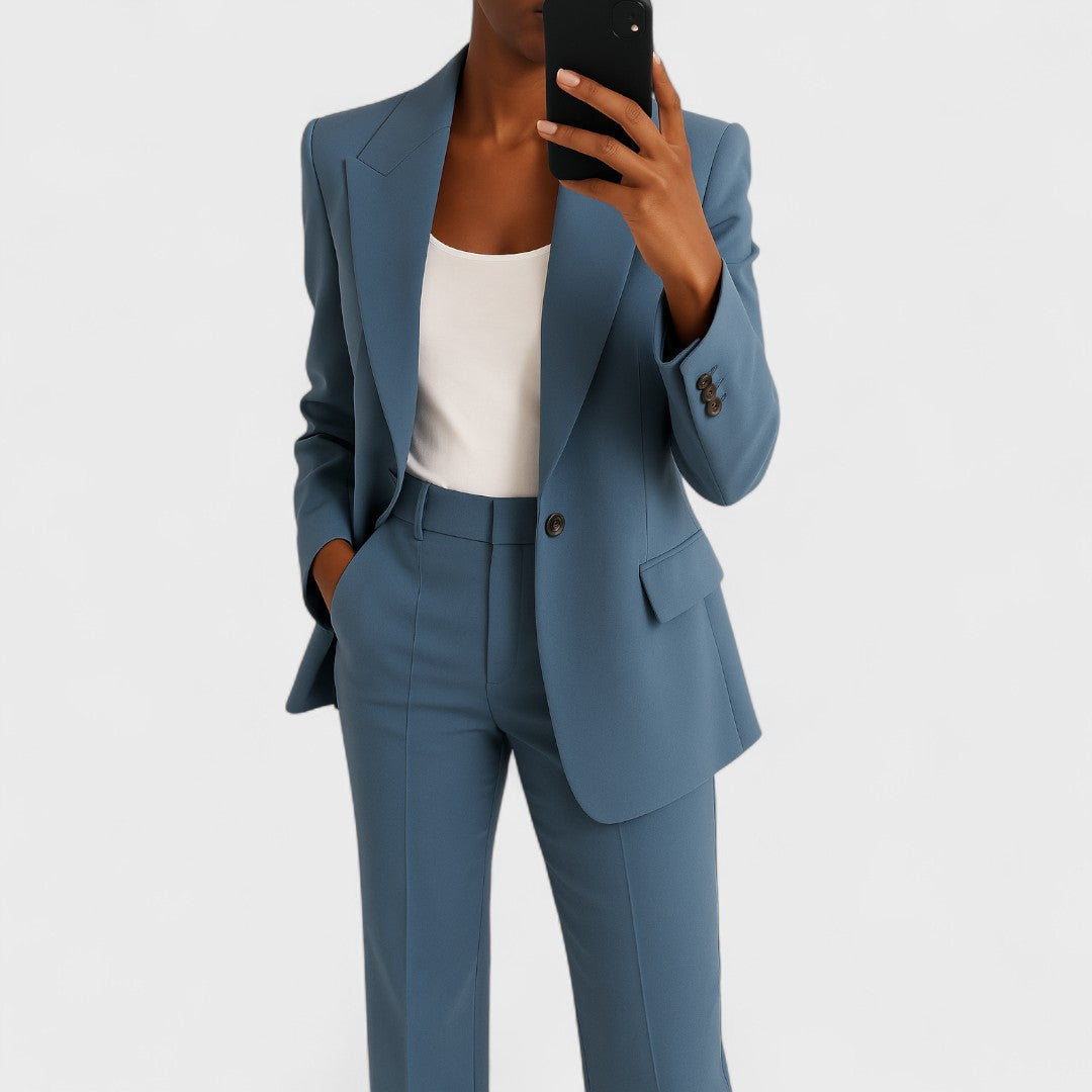 Elara | Elegant Two-Piece Trouser Set