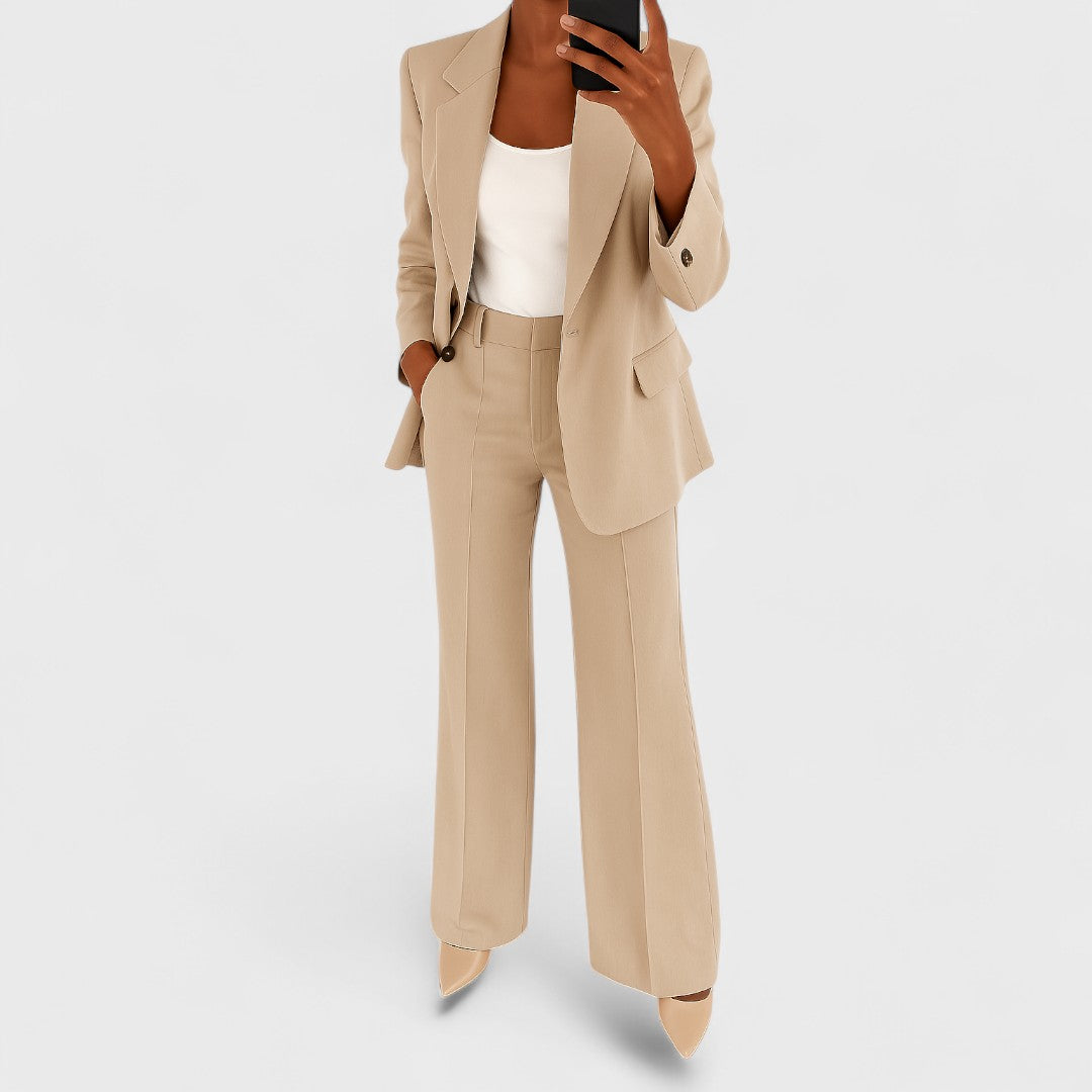 Elara | Elegant Two-Piece Trouser Set