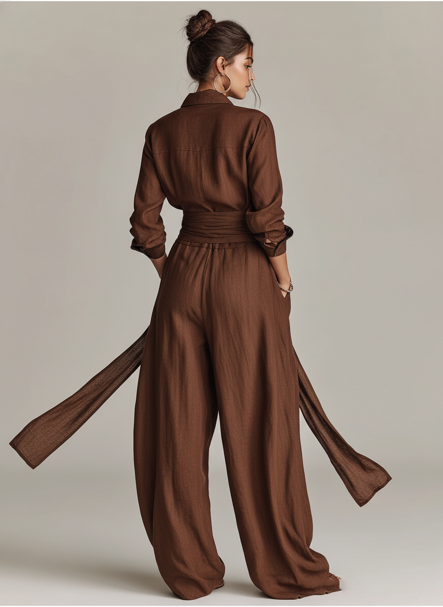 Margot | Belted Jumpsuit