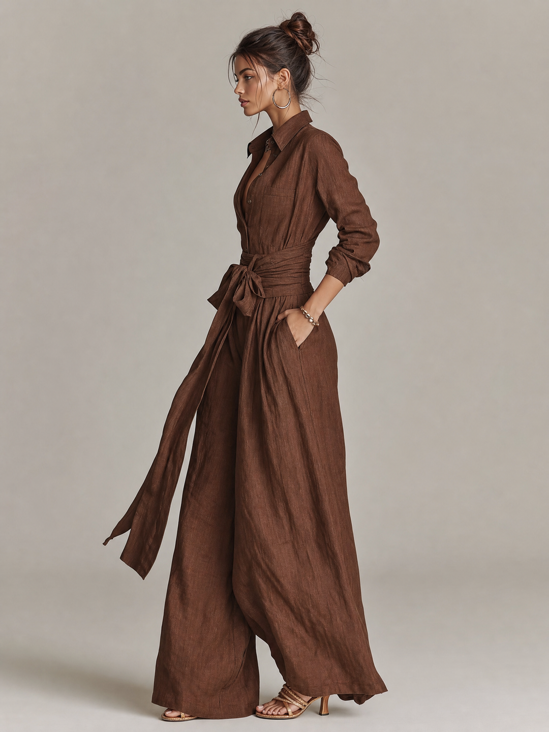 Margot | Belted Jumpsuit