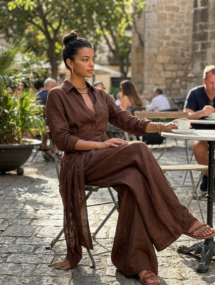 Margot | Belted Jumpsuit