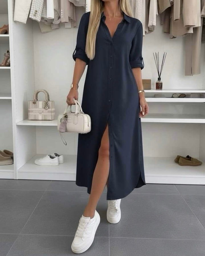 Oversized Shirt Dress