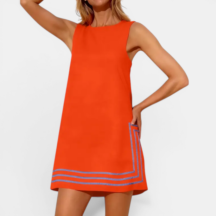 Poppy | Sleeveless Shift Dress