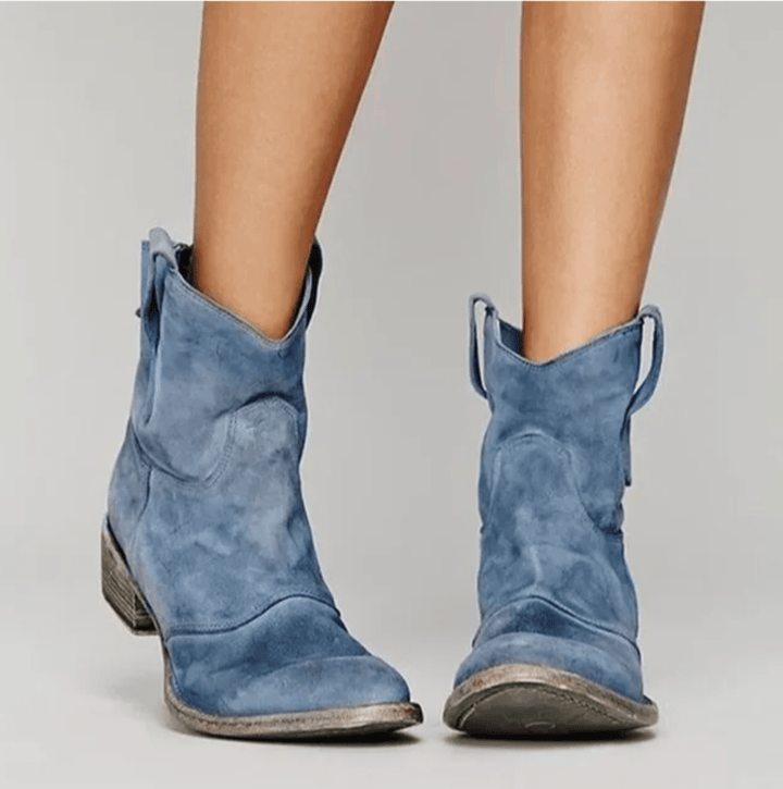Florence | Suede Comfort Ankle Boots