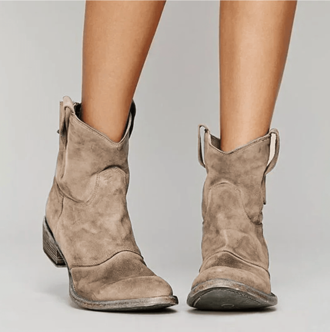 Florence | Suede Comfort Ankle Boots