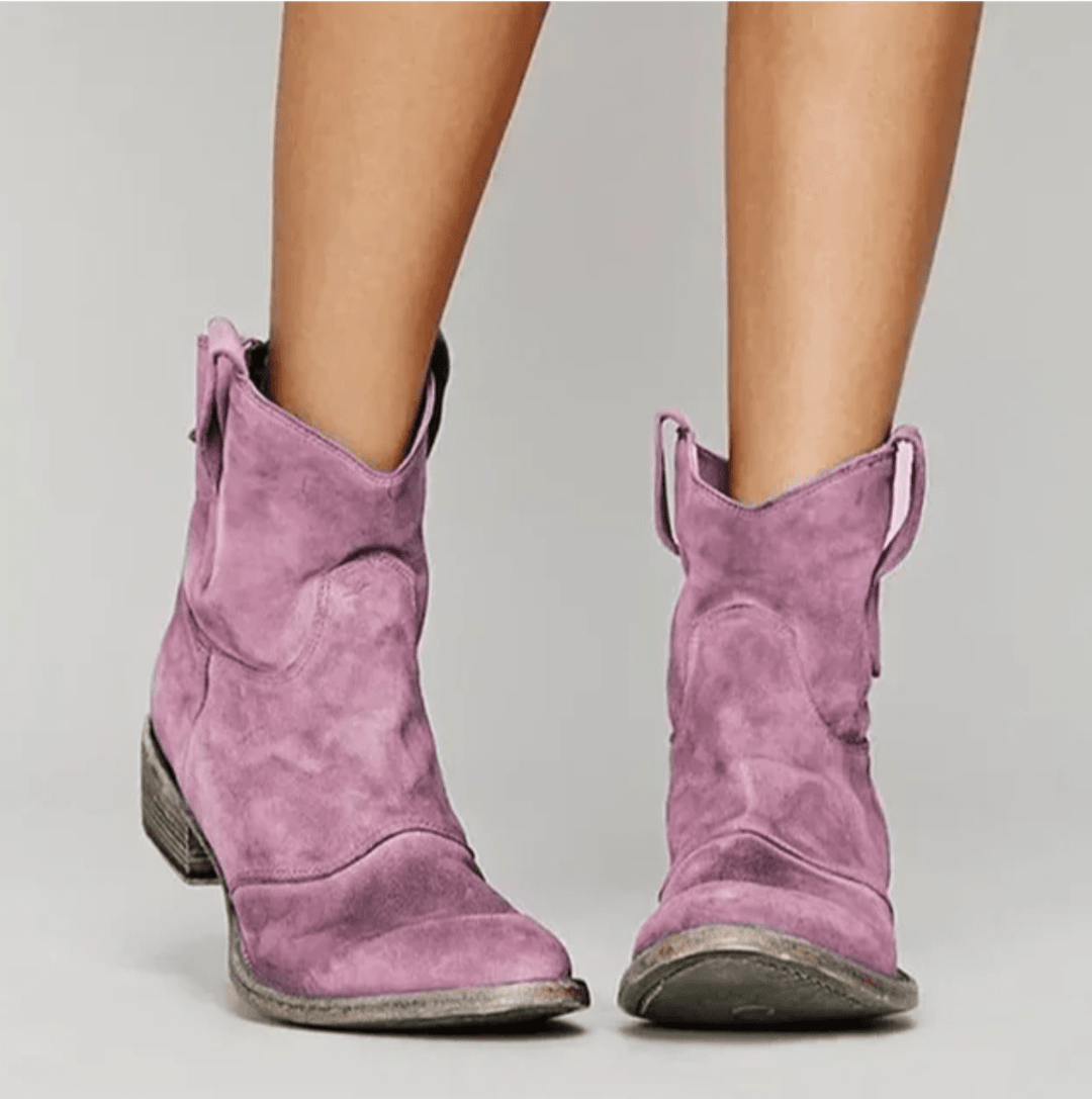 Florence | Suede Comfort Ankle Boots
