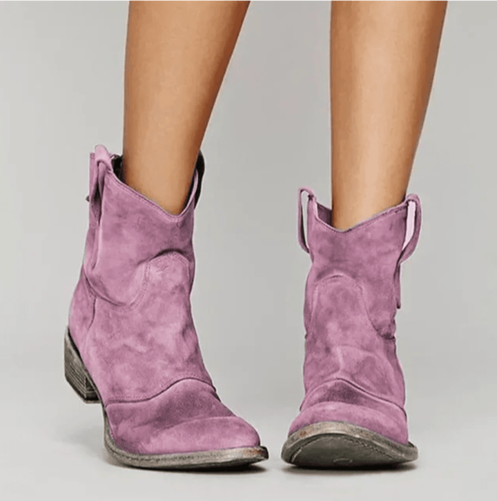 Florence | Suede Comfort Ankle Boots