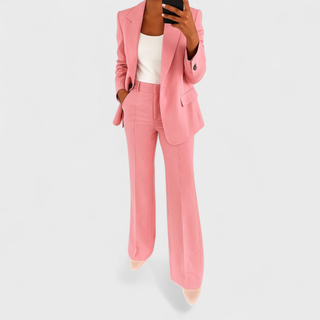 Elara | Elegant Two-Piece Trouser Set