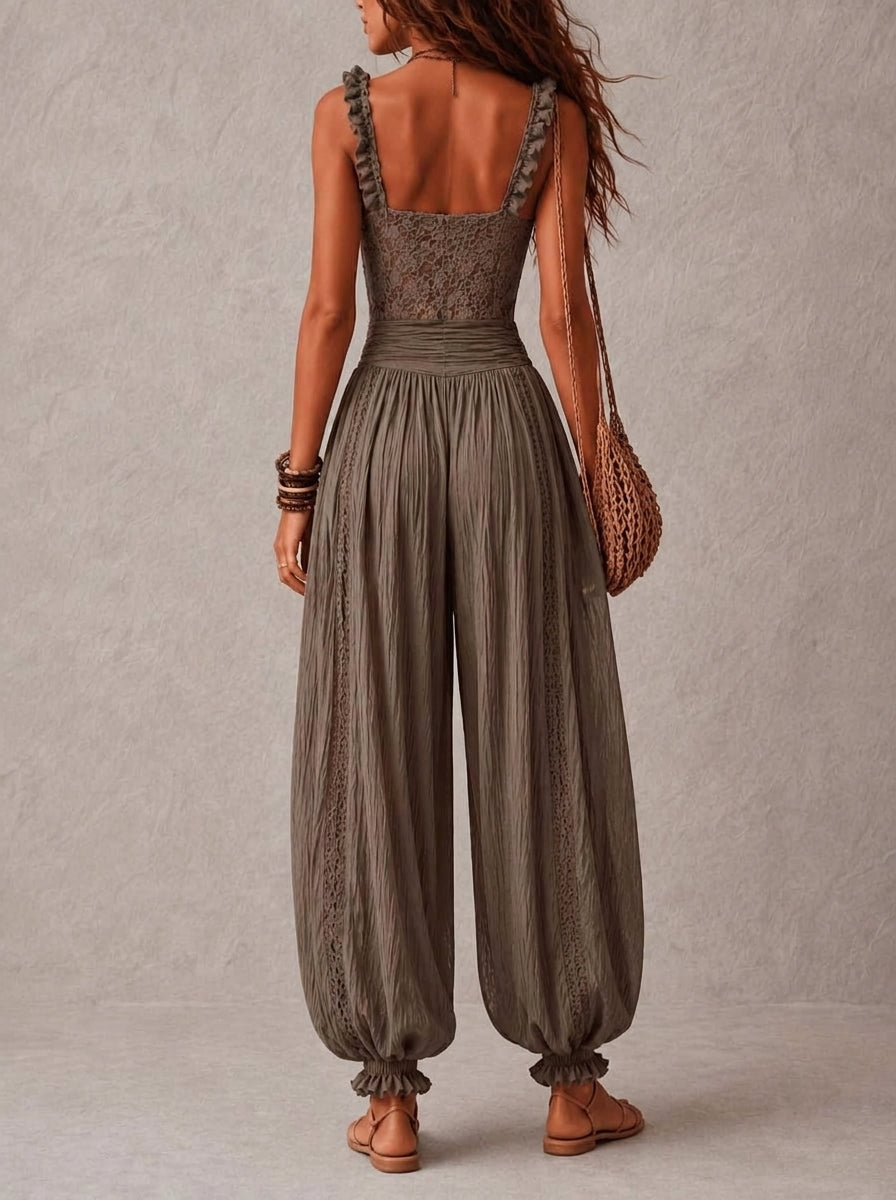 Freya | Bohemian Grace Jumpsuit 🤎