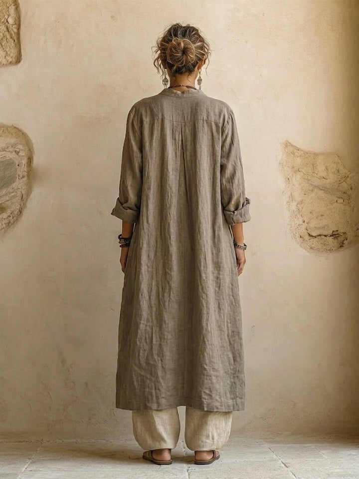 Three-Piece Linen Blend Set