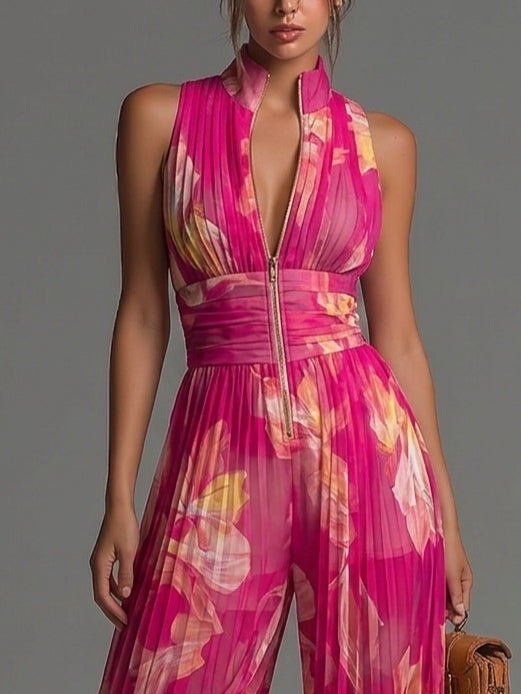 Valentina | Blush Bloom Jumpsuit