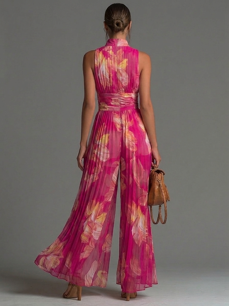 Valentina | Blush Bloom Jumpsuit