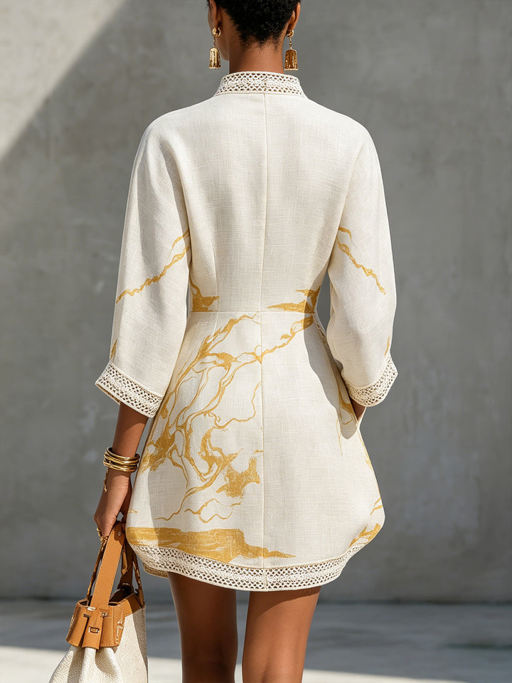Léonie | Crochet Detail Dress