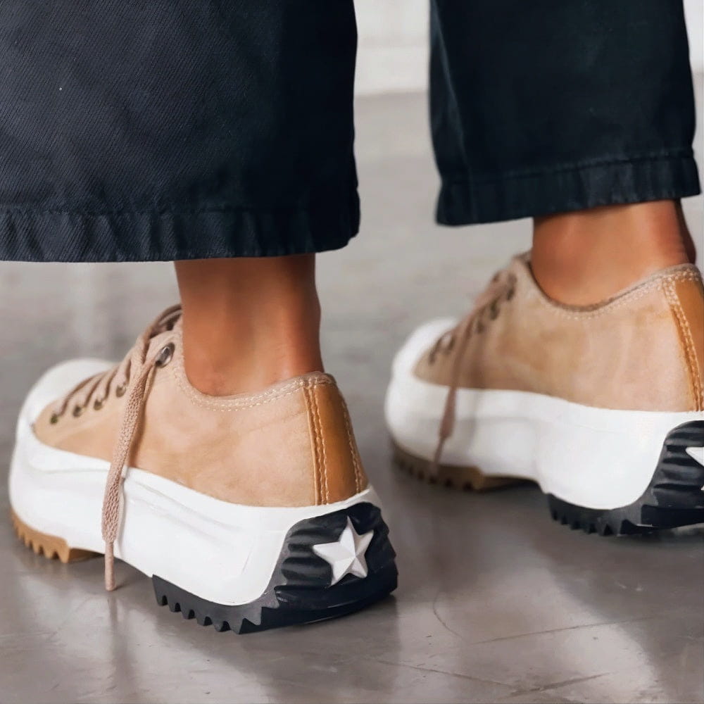 Harper | Platform Lace-Up Trainers