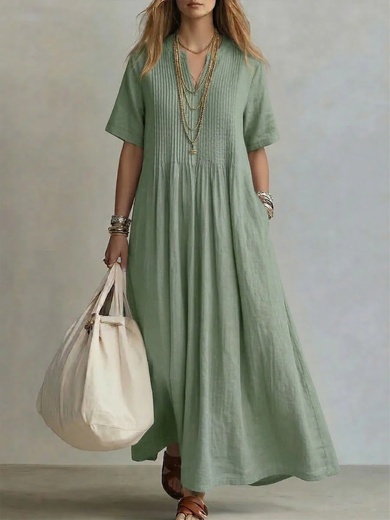 Noor™ |  Pleated Dress