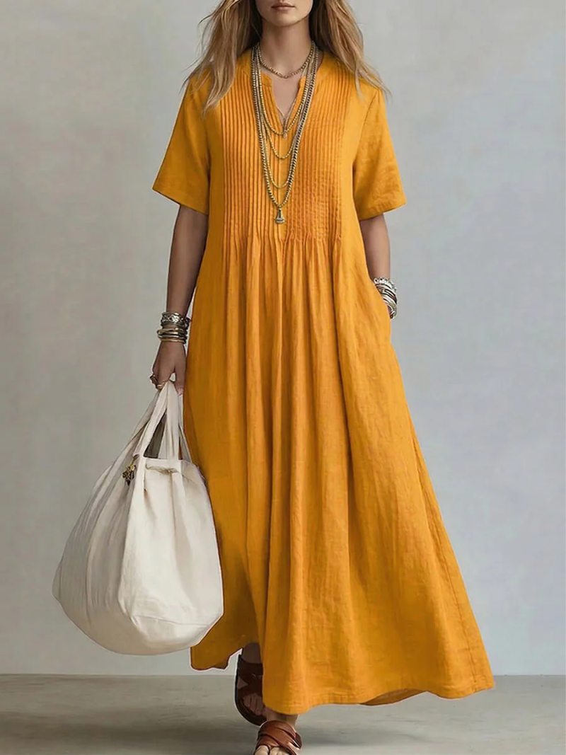 Noor™ |  Pleated Dress