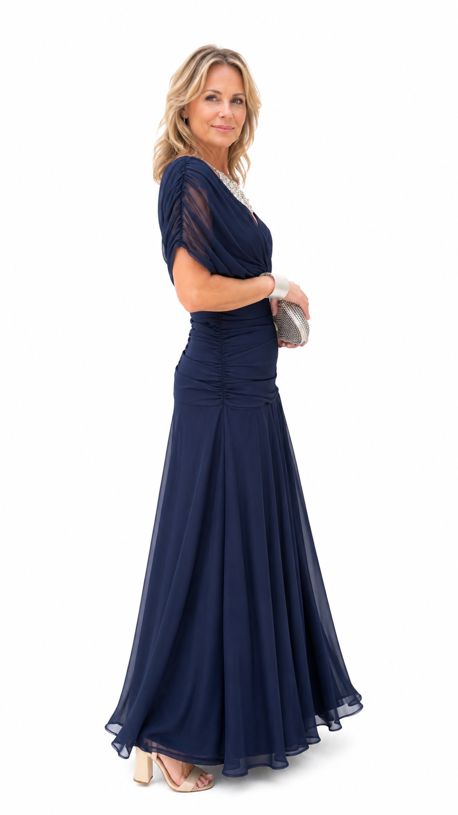 Avery - Elegant Blue Dress