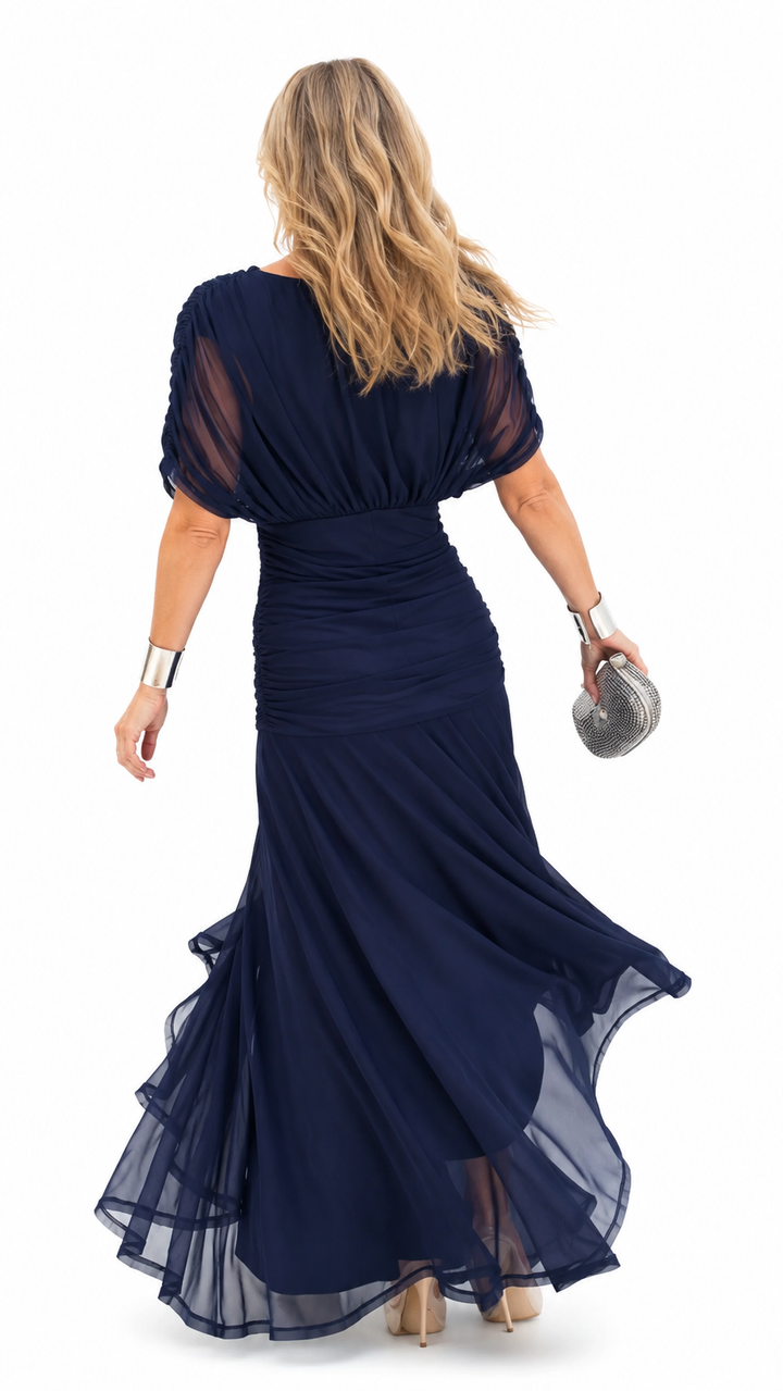 Avery - Elegant Blue Dress