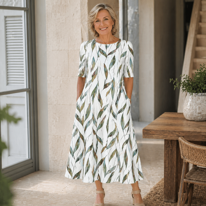Elodie | Floral Midi Dress