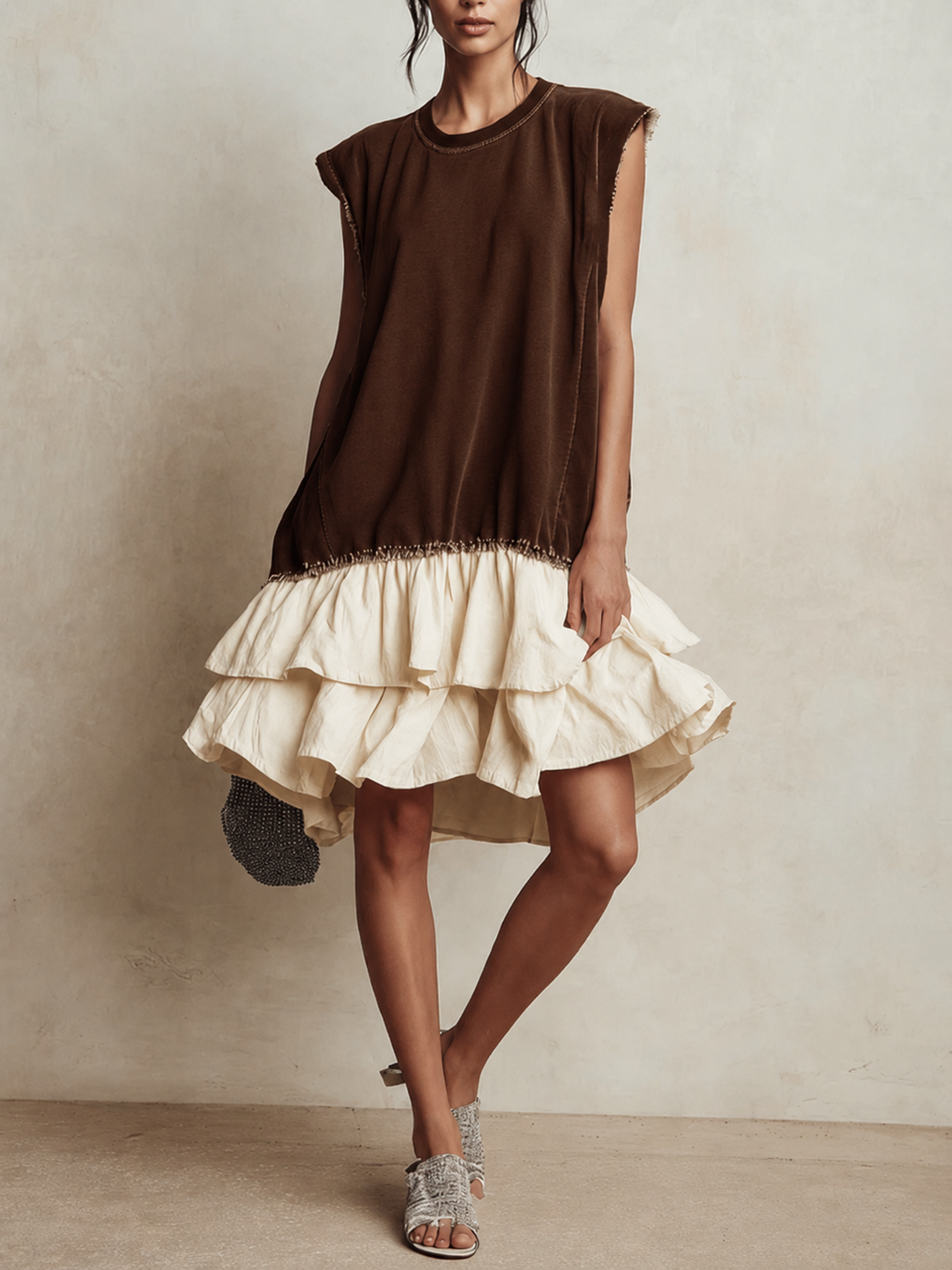 Mila | Oversized Layered Maxi Dress