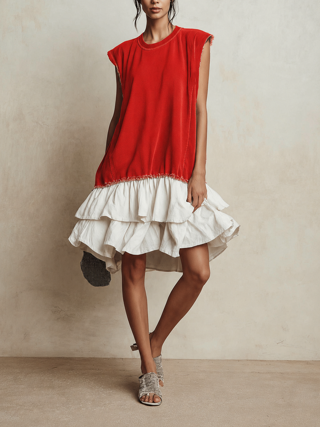 Mila | Oversized Layered Maxi Dress