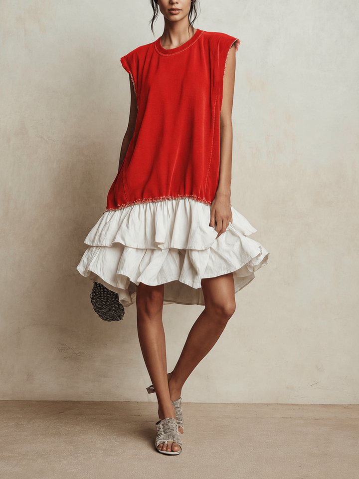 Mila | Oversized Layered Maxi Dress