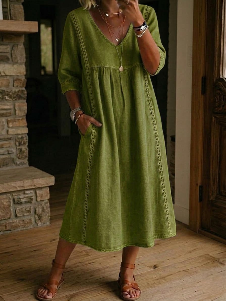 Charlotte | Relaxed midi dress