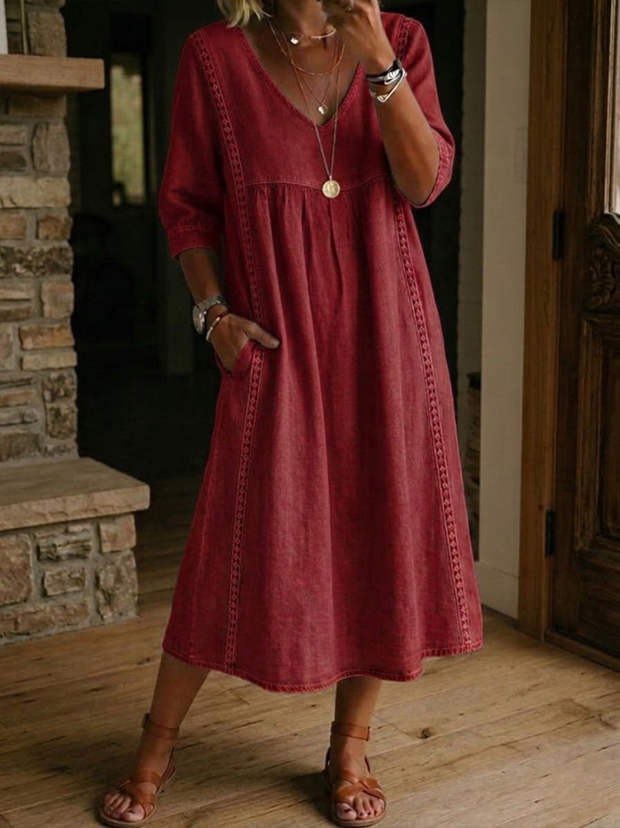 Charlotte | Relaxed midi dress