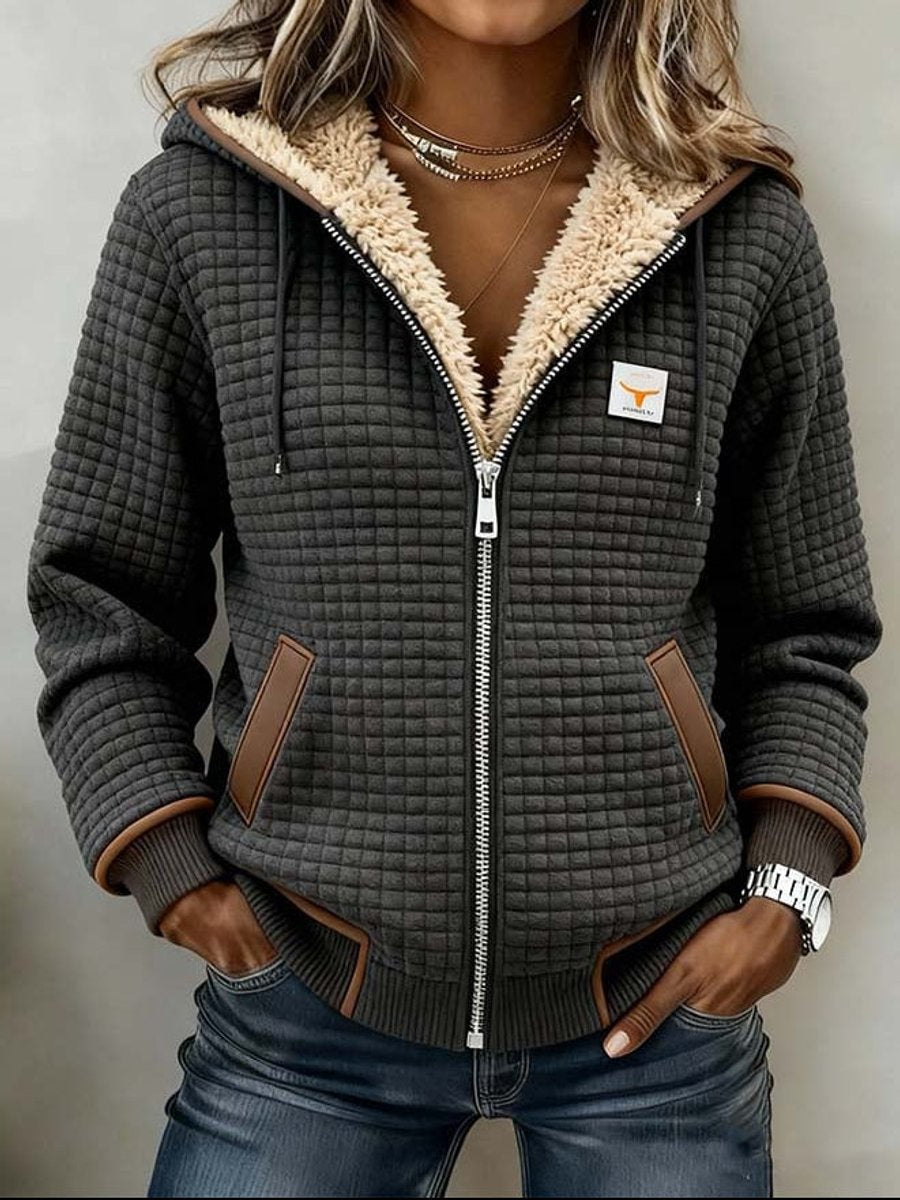 Amélie | Quilted Hooded Jacket