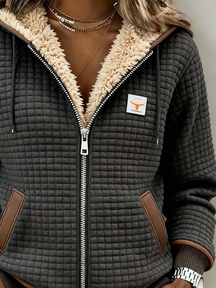 Amélie | Quilted Hooded Jacket
