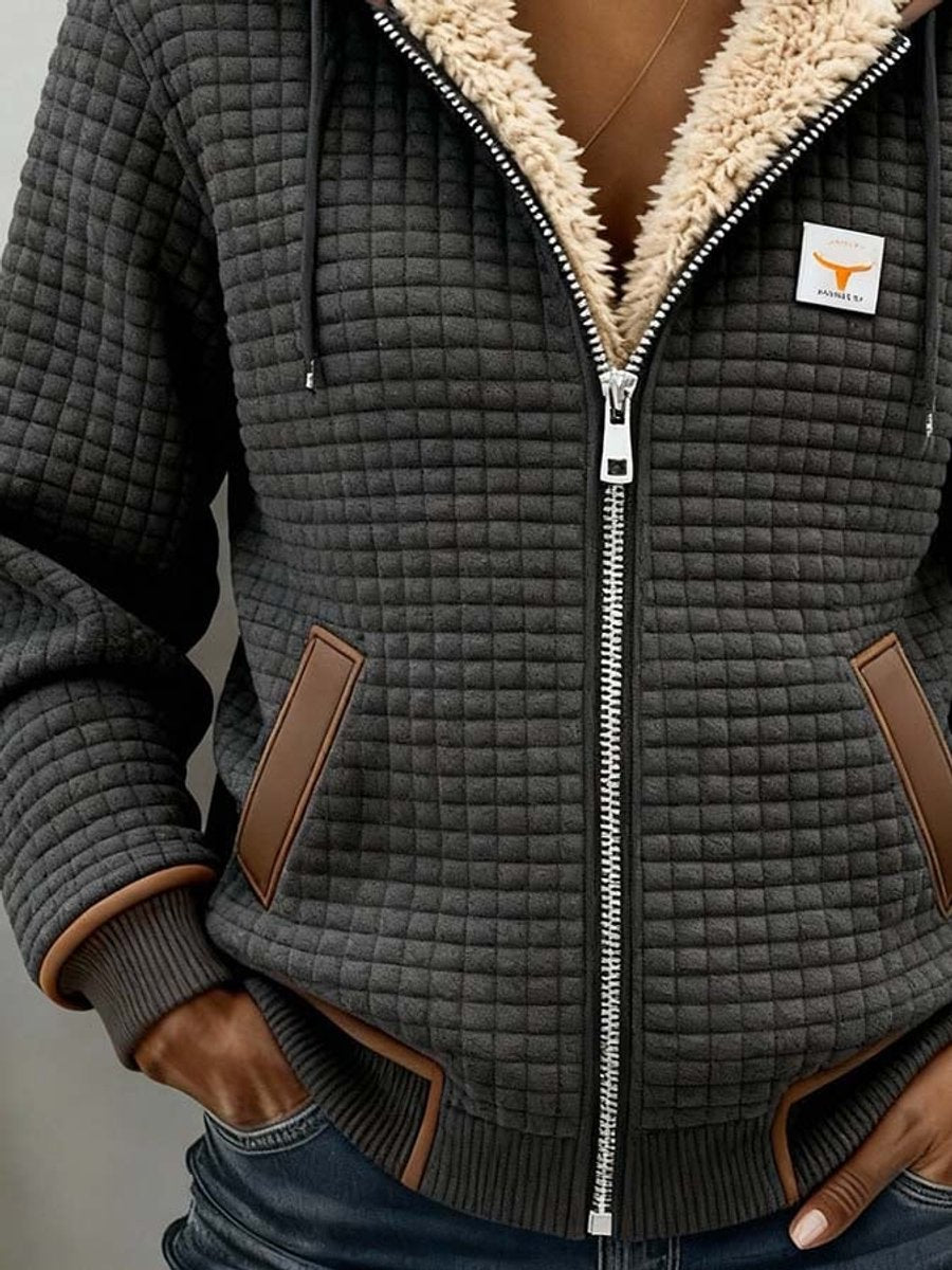 Amélie | Quilted Hooded Jacket